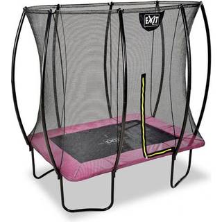 EXIT Silhouette Trampolin med Sikkerhedsnet 153x214 cm
