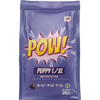 POW! Dog Puppy L/XL Pork, Hvalpefoder - 2 kg