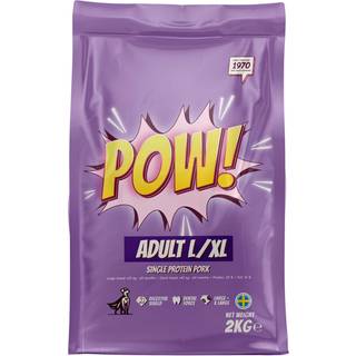 POW! Dog Adult L/XL Pork, Hundefoder - 2 kg