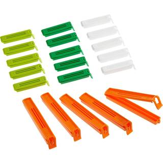 Sæt med 20 clips til forsegling af poser - lavet af Kitchen Craft