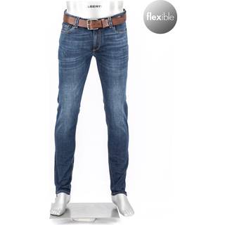Alberto Herren Jeans blau Slim Fit