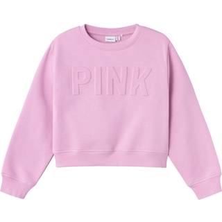 Name It Pastel Lavender Short Loose Sweatshirt