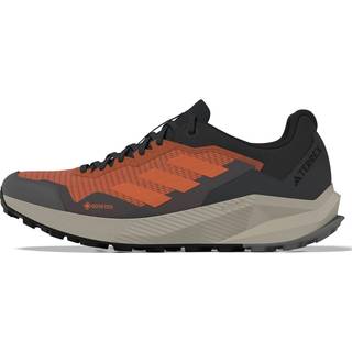 adidas Terrex Trailrider GTX Trail Running Shoe Men - Orange, Black, Size 9.5 - orange