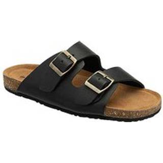 Dunlop Ladies Twin Buckle Footbed MulesEU 36 (UK 3)