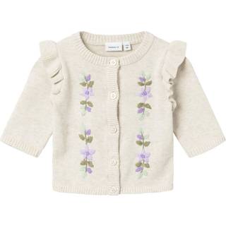 Name It Peyote Melange Broderi Cardigan