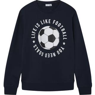 Name It Dark Sapphire Fodbold Sweatshirt