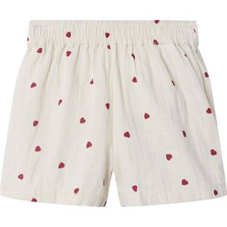 Name It Turtledove Hjerter Musselin Shorts