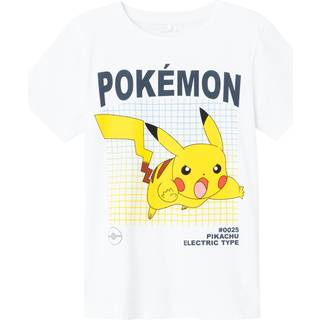 Name It Bright White Pokemon T-shirt