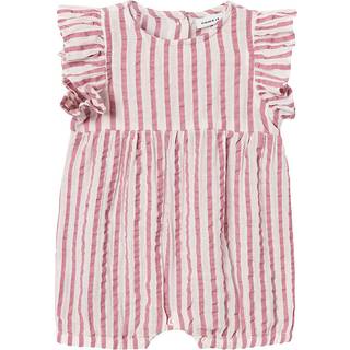 Name It Parfait Pink Stribet Sunsuit