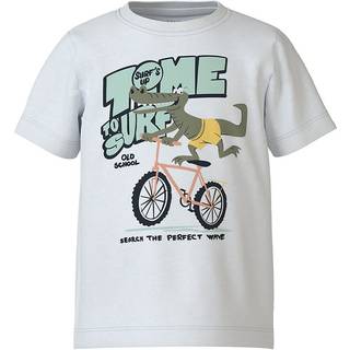 Name It Bright White Time To Surf T-shirt