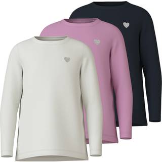 3-pak Loose Fit Top Med Lange Ærmer