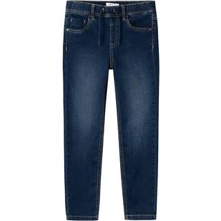 Ryan Slim Jeans, Denim Blue, 140 cm