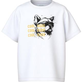 NAME IT Løs T-Shirt Vagno Bright White