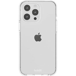 Holdit Seethru iPhone 15 Pro Max-etui (hvid) - På lager i butik