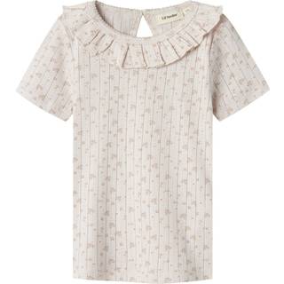 Lil Atelier Lilac Ash Print Top