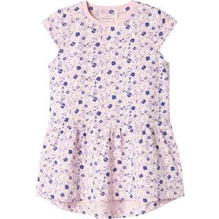 Name It Parfait Pink Small Flowers Kjole