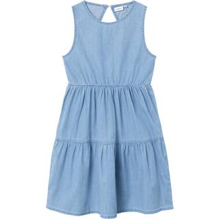 Name It Medium Blue Denim Kjole