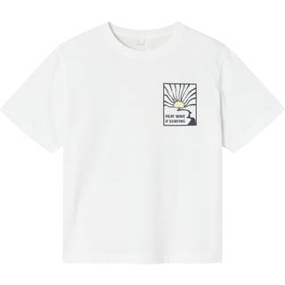 NAME IT Løs T-Shirt Haliam Bright White