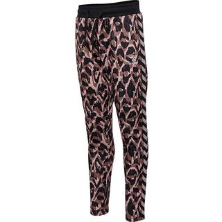 Hummel Piger Hmlammi Leopard Sweat Pants Pink