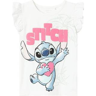 NAME IT Stitch Top Miri Bright White