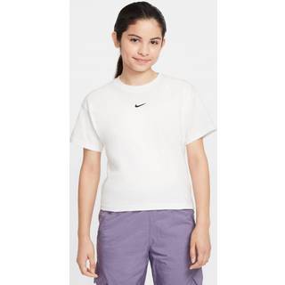 Nike Sportswear Essential-T-shirt til større børn (piger) - hvid - XS