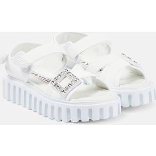 Roger Vivier Vivâ Go-Thick platform sandals - white - EU 39
