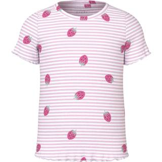 Name It Bright White Strawberry Top