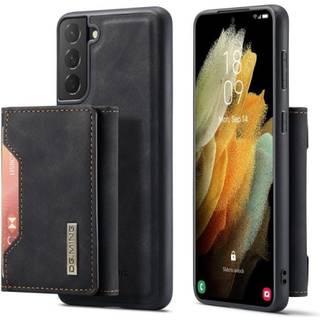8-rum Samsung S21 plus chokbestandig skal med magnetisk kortholder DG.Ming løsne