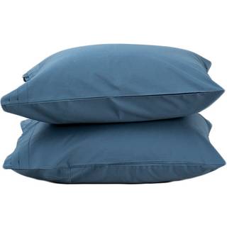 Juniper Pudebetræk 50x90 Cm 2-pak - Pudebetræk Supima Bomuld North Sea Blue - B-P-9050-B