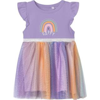 Name It - Nbfhappi Ss Dress Box - 4544789 Purple Rose