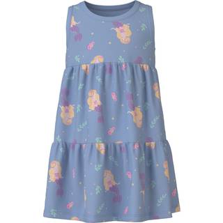NAME IT Spencer Kjole Vigga Chambray Blue Mermaids