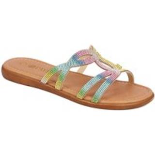 Pavers Pavers Multi Embellished Mule Sandals