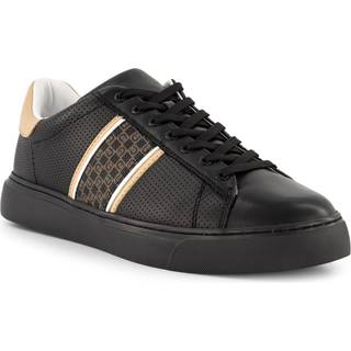 AIGNER Herren Sneaker schwarz Glattleder