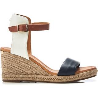 Moda in Pelle Phyllis Square Toe Two Strap Kilehæle SandalerEU 36 (UK 3)