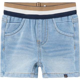 NAME IT Denim Sweat Shorts Silas Light Blue Denim