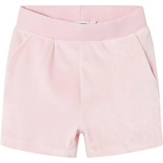 NAME IT Velour Shorts Debbie Parfait Pink