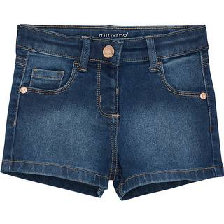 Minymo Pige Shorts i økologisk bomuld - Denim - 122