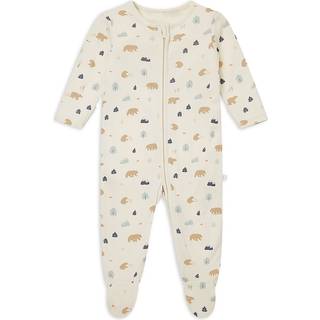 Mori Bear Tryk Viscose Cotton Blend Zip Up Sparkedragt3 - 6 måneder (62 - 68cm)