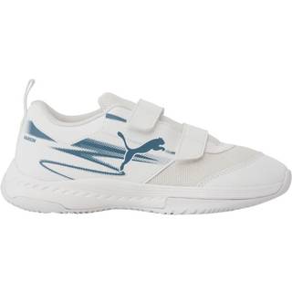 Puma Varion II Indoor Sports Shoes Youth, White, Size 34, Shoes - Blue Horizon - 34