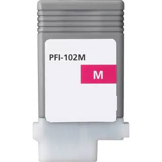Kompatibel blækpatron Canon PFI 102 - 0897B001 magenta 130 ml