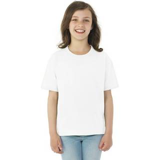 Ungdom HD Cottont -shirt - White - XS (D0102H7D47P)