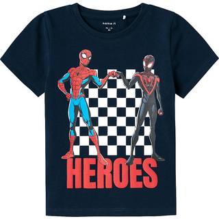 Name It Dark Sapphire Spiderman Top - Str. 4y 104cm