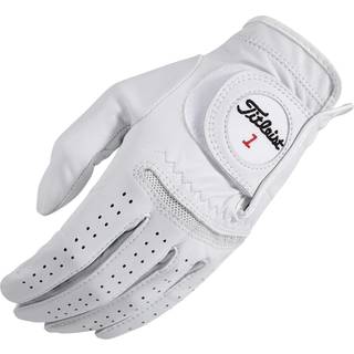 Titleist Perma Soft Golf Handske Herre Kadet LH Pearl White (stor slidt på venstre hånd)