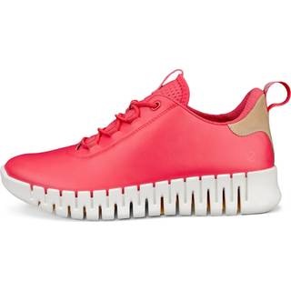 ECCO Gruuv W - Sneakers i læder til damer - Pink - Size: 36 (UK 3.5-4)