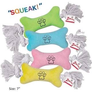 Zanies Tiny Tugger Dog Toys Blue 7 """"