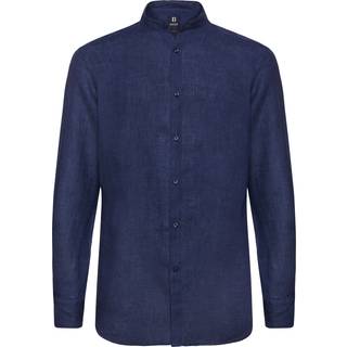 BOGGI MILANO Herren Hemd blau