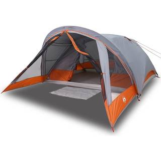 4-personers campingtelt vandtæt blå