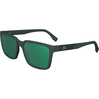 Lacoste Mand L6011S 301 Solbriller Bio-injekt Grøn Grøn Firkantet Normal Spejl