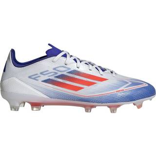 F50 Pro Firm Ground støvler - Cloud White / Solar Red / Lucid Blue - 41 1/3