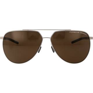 Porsche Design P8968 D604 63 Solbriller Mænd Grå - Black - 63mm